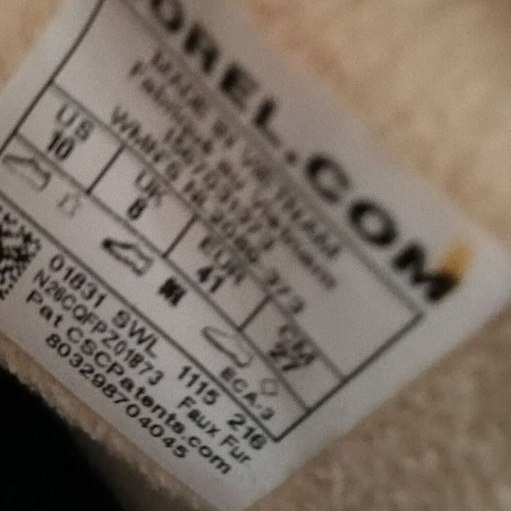 Sorel Tivoli II Fur Lined Lace Up Rain Winter Snow Mid Calf Boots US 10 EU 41 - Picture 9 of 10